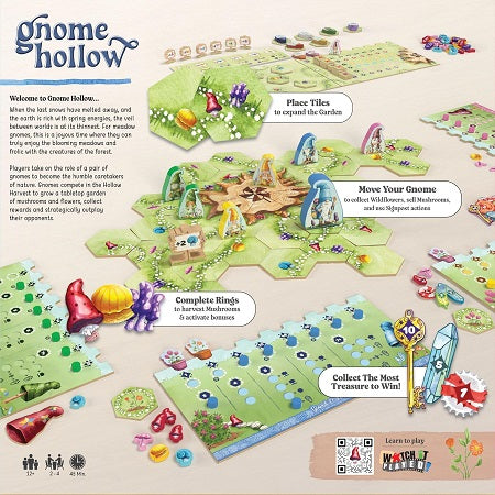 USAopoly Gnome Hollow Board Game