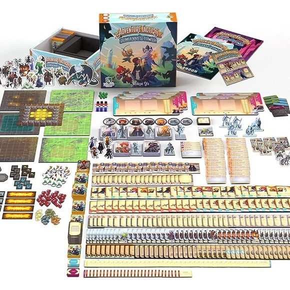 Letiman Games: Adventure Tactics: Domianne's Tower 2nd Edition - Board Game | Galactic Toys & Collectibles