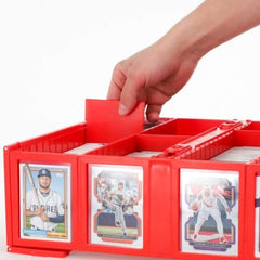 BCW Collectible Card Bin Partitions - Red 12 Each/Pack