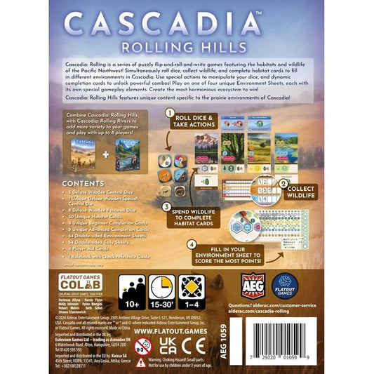 AEG: Cascadia - Rolling Hills (stand alone) - Board Game