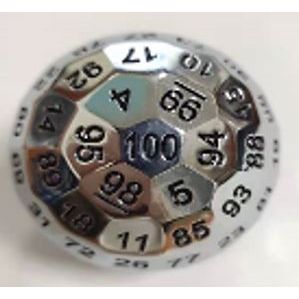 D100 dice for board games.