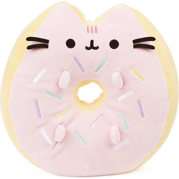 Pusheen has finally become what she loves to eat in this sweet & squishy dessert collection. Here she is reimagined as a large, delicious pink glazed donut covered in yummy pastel sprinkles.