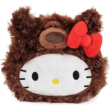 GUND - Sanrio Hello Kitty Bear Plush Purse, 5.5 inches | Galactic Toys & Collectibles