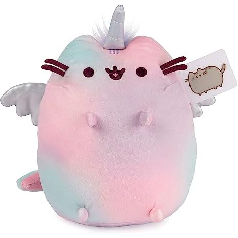 GUND Pusheen Magic Swirl Pusheenicorn Plush Cat | Galactic Toys & Collectibles