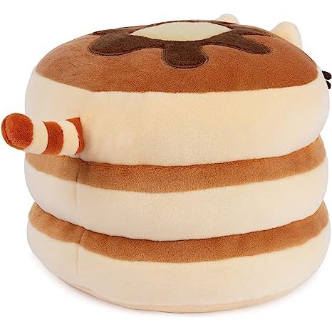 GUND Pusheen The Cat Pancake Squisheen Plush, Squishy Toy Stuffed Animal, 6 inches