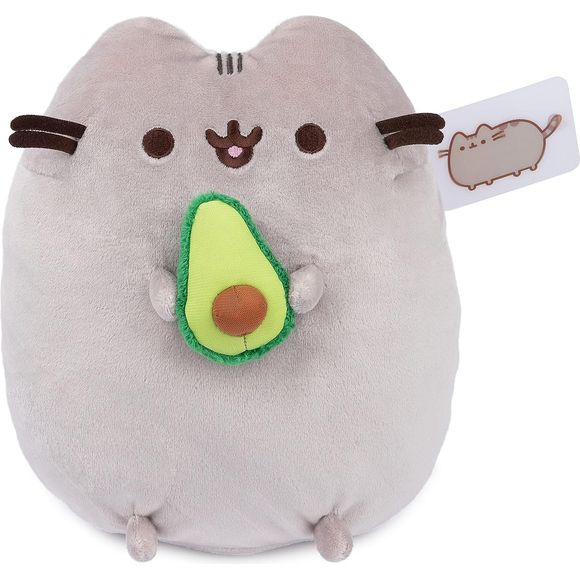 This super-soft 9.5” plush features Pusheen in an upright sitting position, about to chomp down on a creamy green avocado slice. Perfect for foodies and collectors alike!