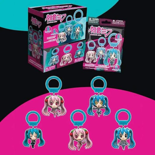 Vocaloid Hatsune Miku Figure Backpack Hangers Keychain Bag Clip Mystery Surprise Blind Bag. 6 to collect!