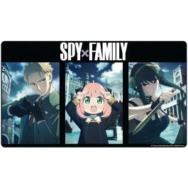 Our Spy x Family playmat is a great addition for any gamer wanting to show off their love for anime. Bring together your family to play your favorite games with this Forger Family playmat! This multi-functional playmat serves not only as the perfect surface for gaming comfort but also doubles as a protective layer for your cards and game pieces. Whether it’s at home for a game night, at a local tournament, or as a desk pad, our durable material ensures worry-free use by protecting any surface.