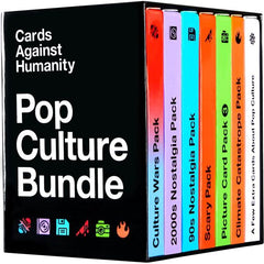 Cards Against Humanity: Pop Culture Bundle - 6 Themed Packs + 10 New Cards