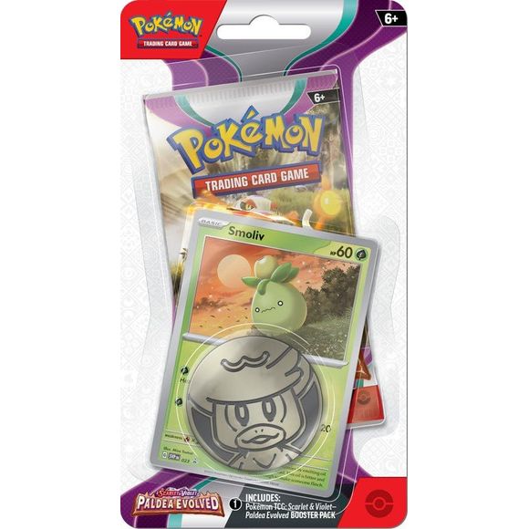 Pokemon TCG Scarlet and Violet Paldea Evolved Checklane Blister | Galactic Toys & Collectibles