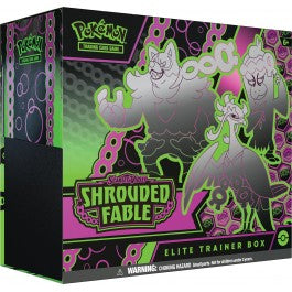 (PREORDER AUGUST 2024) Pokemon TCG: Scarlet & Violet 6.5 - Shrouded Fable Elite Trainer Box | Galactic Toys & Collectibles