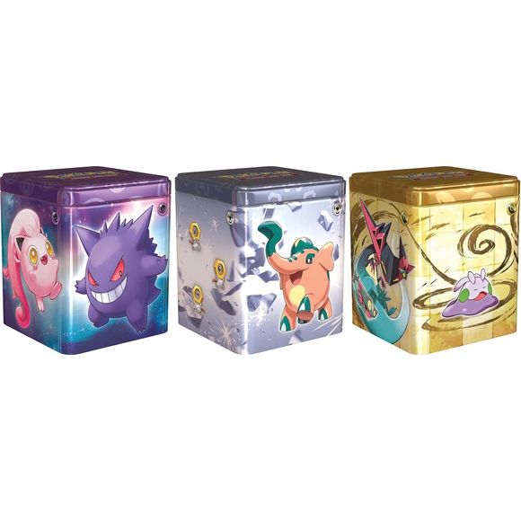 Pokemon TCG: 2024 Q1 Stacking Tin (1 at Random) | Galactic Toys & Collectibles