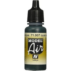 Model Air acrylic colors are developed especially for airbrush techniques, with very finely ground pigments. They contain an acrylic resin with properties of extreme resistance and durability. The adhesion of Model Air to resin models, plastics, steel and white metal is extraordinary.

Model Air colors come in a 17 ml. bottle with dropper.