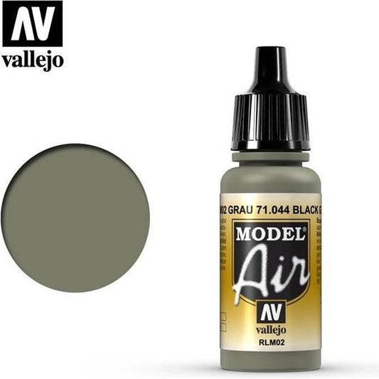 Model Air acrylic colors are developed especially for airbrush techniques, with very finely ground pigments. They contain an acrylic resin with properties of extreme resistance and durability. The adhesion of Model Air to resin models, plastics, steel and white metal is extraordinary.

Model Air colors come in a 17 ml. bottle with dropper.