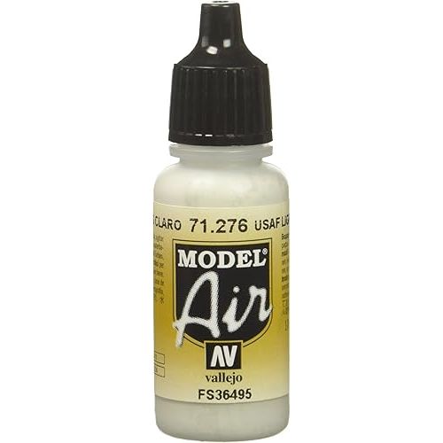 Model Air acrylic colors are developed especially for airbrush techniques, with very finely ground pigments. They contain an acrylic resin with properties of extreme resistance and durability. The adhesion of Model Air to resin models, plastics, steel and white metal is extraordinary.

Model Air colors come in a 17 ml. bottle with dropper.