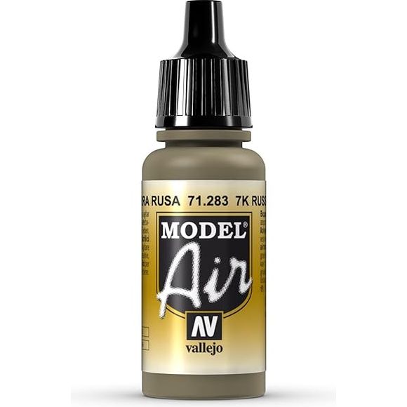 Model Air acrylic colors are developed especially for airbrush techniques, with very finely ground pigments. They contain an acrylic resin with properties of extreme resistance and durability. The adhesion of Model Air to resin models, plastics, steel and white metal is extraordinary.

Model Air colors come in a 17 ml. bottle with dropper.