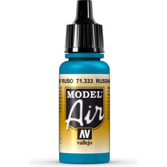 Model Air acrylic colors are developed especially for airbrush techniques, with very finely ground pigments. They contain an acrylic resin with properties of extreme resistance and durability. The adhesion of Model Air to resin models, plastics, steel and white metal is extraordinary.

Model Air colors come in a 17 ml. bottle with dropper.