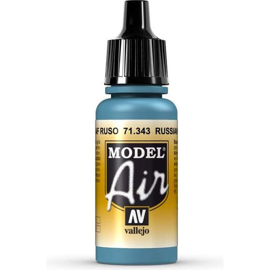 Model Air acrylic colors are developed especially for airbrush techniques, with very finely ground pigments. They contain an acrylic resin with properties of extreme resistance and durability. The adhesion of Model Air to resin models, plastics, steel and white metal is extraordinary.

Model Air colors come in a 17 ml. bottle with dropper.