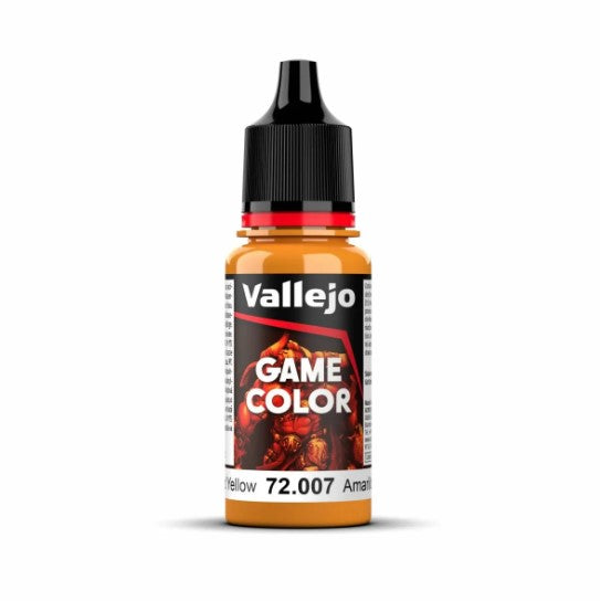 The new Game Color formulation represents a new approach to painting Fantasy and Wargame figures. Developed by our experts together with professional modelers, the new range implies a further step in the evolution of miniature painting by offering an intuitive and easy-to-learn painting method to new generations.

Comes in 18 ml./0.61 fl. oz. bottle with dropper