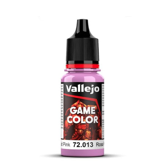 The new Game Color formulation represents a new approach to painting Fantasy and Wargame figures. Developed by our experts together with professional modelers, the new range implies a further step in the evolution of miniature painting by offering an intuitive and easy-to-learn painting method to new generations.

Comes in 18 ml./0.61 fl. oz. bottle with dropper