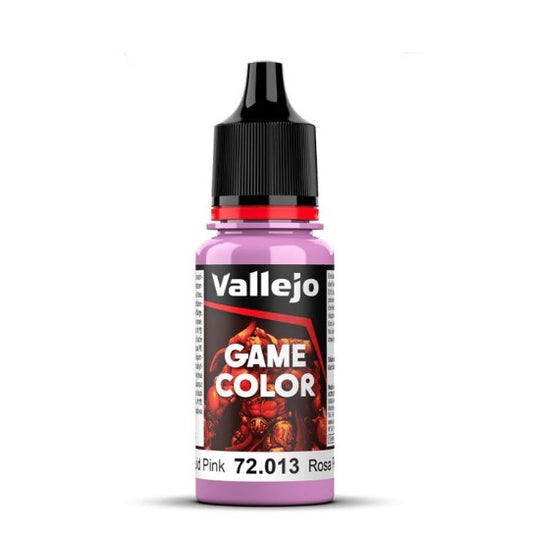 The new Game Color formulation represents a new approach to painting Fantasy and Wargame figures. Developed by our experts together with professional modelers, the new range implies a further step in the evolution of miniature painting by offering an intuitive and easy-to-learn painting method to new generations.

Comes in 18 ml./0.61 fl. oz. bottle with dropper