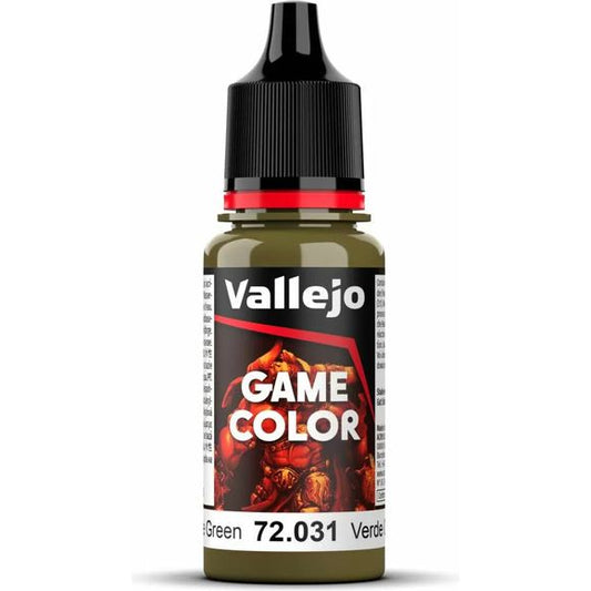 The new Game Color formulation represents a new approach to painting Fantasy and Wargame figures. Developed by our experts together with professional modelers, the new range implies a further step in the evolution of miniature painting by offering an intuitive and easy-to-learn painting method to new generations.

Comes in 18 ml./0.61 fl. oz. bottle with dropper