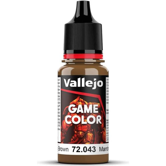 The new Game Color formulation represents a new approach to painting Fantasy and Wargame figures. Developed by our experts together with professional modelers, the new range implies a further step in the evolution of miniature painting by offering an intuitive and easy-to-learn painting method to new generations.

Comes in 18 ml./0.61 fl. oz. bottle with dropper