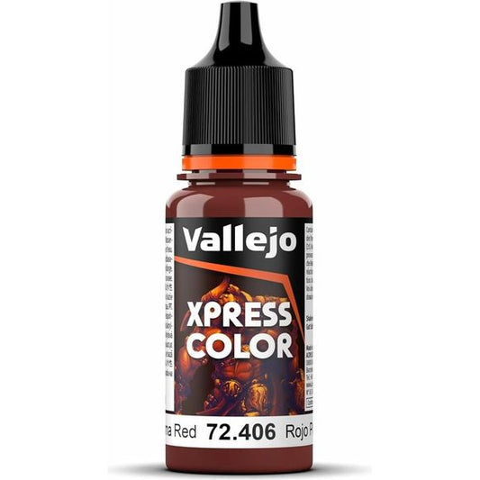 Xpress Color are matte colors, specifically formulated to paint miniatures in a fast and easy way. The main characteristics are its excellent capillarity that allows the color to flow easily over the miniature surface, settling on all the reliefs and more intensely in the crevices of the figure, creating a contrast effect with a single layer of paint.

Comes in 18 ml./0.61 fl. oz. bottle with dropper