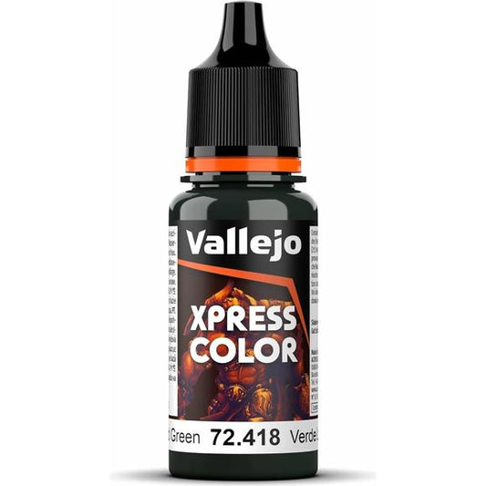 Xpress Color are matte colors, specifically formulated to paint miniatures in a fast and easy way. The main characteristics are its excellent capillarity that allows the color to flow easily over the miniature surface, settling on all the reliefs and more intensely in the crevices of the figure, creating a contrast effect with a single layer of paint.

Comes in 18 ml./0.61 fl. oz. bottle with dropper