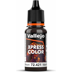 Xpress Color are matte colors, specifically formulated to paint miniatures in a fast and easy way. The main characteristics are its excellent capillarity that allows the color to flow easily over the miniature surface, settling on all the reliefs and more intensely in the crevices of the figure, creating a contrast effect with a single layer of paint.

Comes in 18 ml./0.61 fl. oz. bottle with dropper