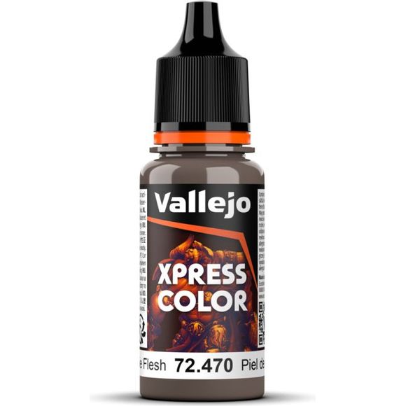 Xpress Color are matte colors, specifically formulated to paint miniatures in a fast and easy way. The main characteristics are its excellent capillarity that allows the color to flow easily over the miniature surface, settling on all the reliefs and more intensely in the crevices of the figure, creating a contrast effect with a single layer of paint.

Comes in 18 ml./0.61 fl. oz. bottle with dropper