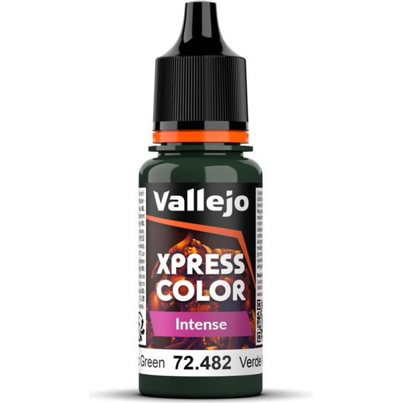 Xpress Color are matte colors, specifically formulated to paint miniatures in a fast and easy way. The main characteristics are its excellent capillarity that allows the color to flow easily over the miniature surface, settling on all the reliefs and more intensely in the crevices of the figure, creating a contrast effect with a single layer of paint.

Comes in 18 ml./0.61 fl. oz. bottle with dropper