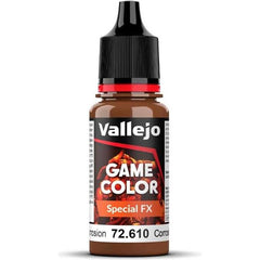 The new Game Color formulation represents a new approach to painting Fantasy and Wargame figures. Developed by our experts together with professional modelers, the new range implies a further step in the evolution of miniature painting by offering an intuitive and easy-to-learn painting method to new generations.

Comes in 18 ml./0.61 fl. oz. bottle with dropper