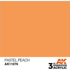 AK Interactive 3rd Gen Acrylic Pastel Peach 17ml | Galactic Toys & Collectibles