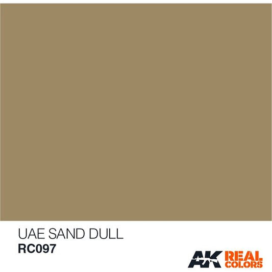 AK Interactive AFV RC097 UAE Sand Dull 10ml Acrylic Hobby Paint | Galactic Toys & Collectibles