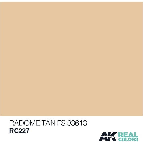 AK Interactive Real Color Radome Tan 10ML Acrylic Hobby Paint Bottle | Galactic Toys & Collectibles