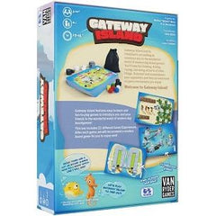 Van Ryder Games: Gateway Island  - Introductory Family Board Game with 21 Different Games