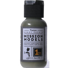 Mission Models MMP-009 Olivgrun Olive Green Acrylic Paint 1 oz (30ml) | Galactic Toys & Collectibles