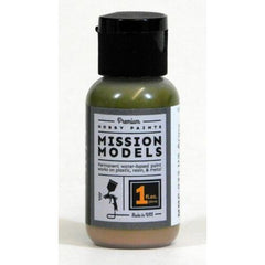 Mission Models MMP-023 US Army Khaki Drab OD FS 34088 Acrylic Paint 1 oz (30ml) | Galactic Toys & Collectibles