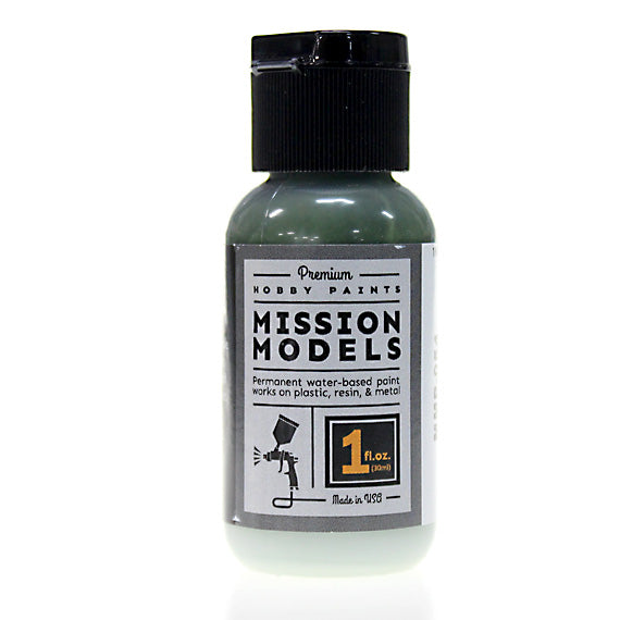 Mission Models MMP-054 Dark Green Dunkelgrun RLM 83 Acrylic Paint 1 oz (30ml) | Galactic Toys & Collectibles