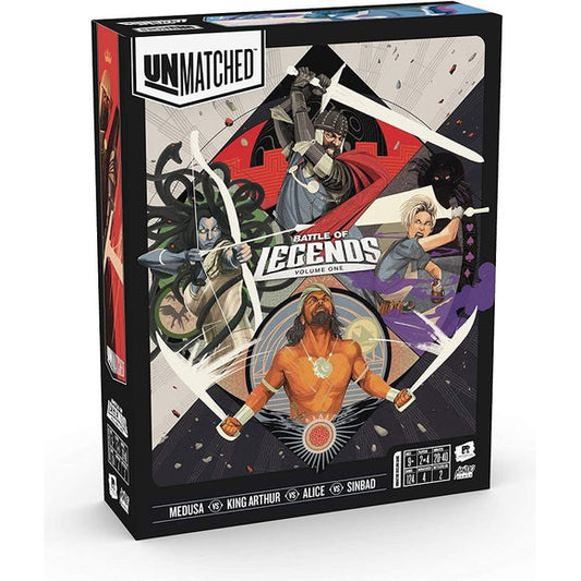 Restoration Games: Unmatched: Battle of Legends Volume One | Galactic Toys & Collectibles