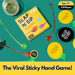 Thrilly Games: Slap 'N Sip - Adult Party Game