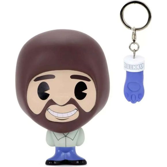 Kidrobot Bhunny: Bob Ross: Bob Ross 4-inch Vinyl Figure | Galactic Toys & Collectibles