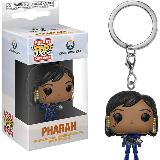 Funko Pop Keychain: Overwatch - Pharah Collectible Figure, Multicolor | Galactic Toys & Collectibles