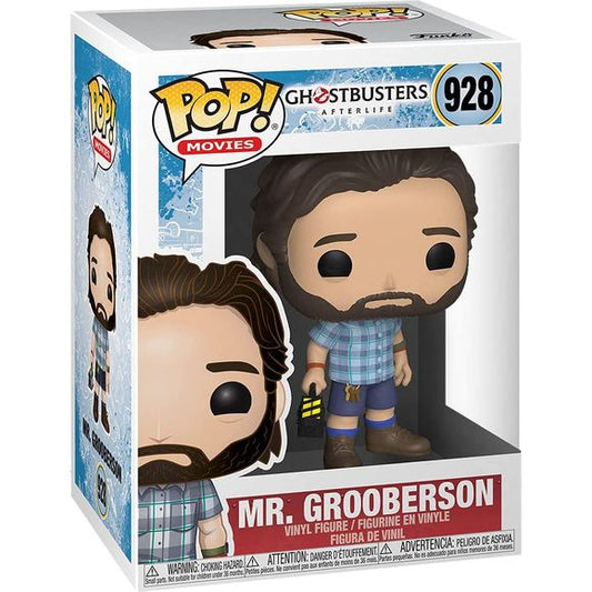 From Ghostbusters Afterlife, Mr. Gooberson, as a stylized Pop! vinyl from Funko! Figure stands 3 3/4 inches and comes in a window display box. Check out the other Ghostbusters Afterlife figures from Funko! Collect them all!