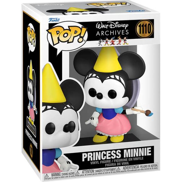 Inspired by designs from the Walt Disney Archives, Pop! Princess Minnie is here "preserving the magic" in your classic Disney collection. How will you preserve the magic of Disney in your collection? Vinyl figure is approximately 4.75-inches tall.