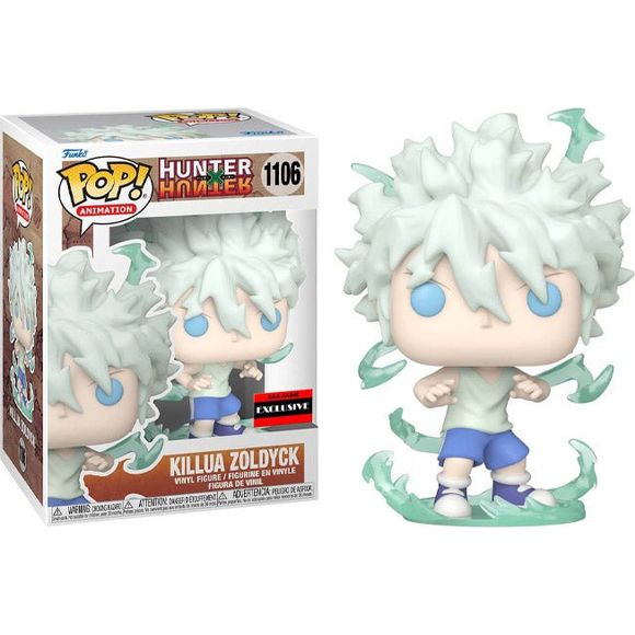 Funko Pop!: Animation Hunter X Hunter: Killua Zoldyck Pop Figure (AAA Anime Exclusive) | Galactic Toys & Collectibles