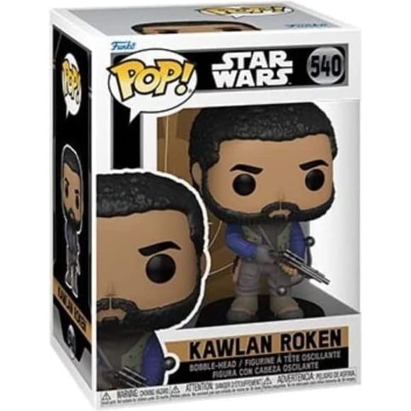 Following the Clone Wars, hope survives hidden from the Empire. Restore the balance in your Star Wars™ collection with the help of Pop! Kawlan Roken from the Obi-Wan Kenobi series. Vinyl bobblehead is approximately 4.75-inches tall.