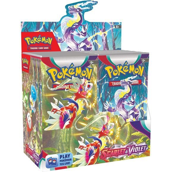 Pokemon TCG Scarlet and Violet Booster Box (36 Packs) | Galactic Toys & Collectibles