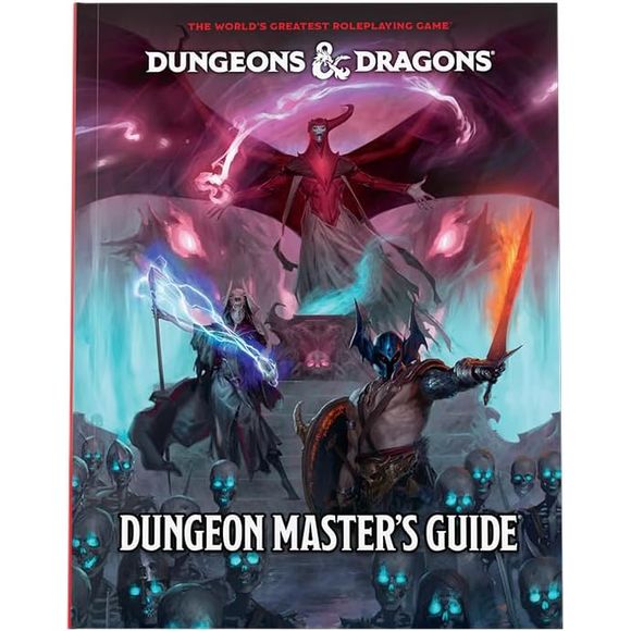 Create thrilling adventures with this revised and expanded Dungeon Masters Guide for fifth edition Dungeons & Dragons. Inside this essential guide is everything new and experienced Dungeon Masters need to weave epic tales, build fantastical worlds, and inspire memorable moments for your party.